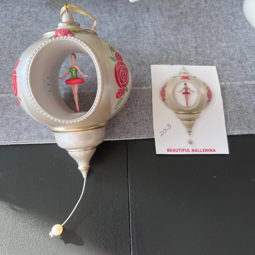 Hallmark 2013 Beautiful Ballerina Ornament